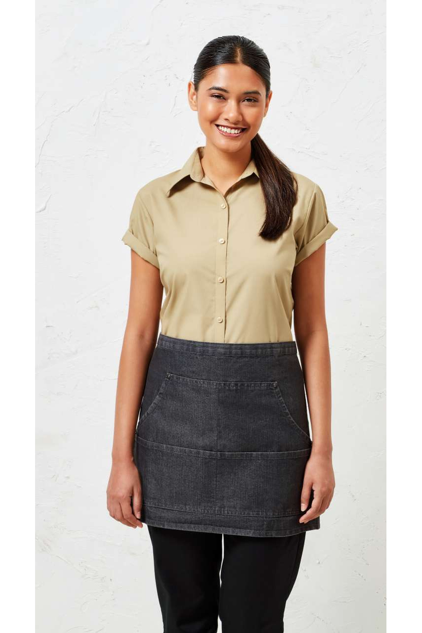 JEANS STITCH DENIM WAIST APRON