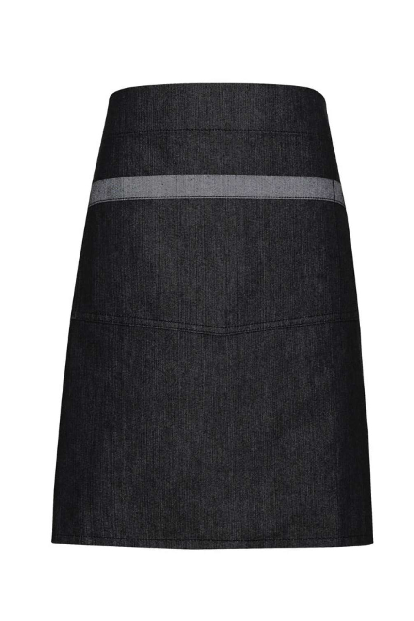 'DOMAIN' CONTRAST DENIM WAIST APRON