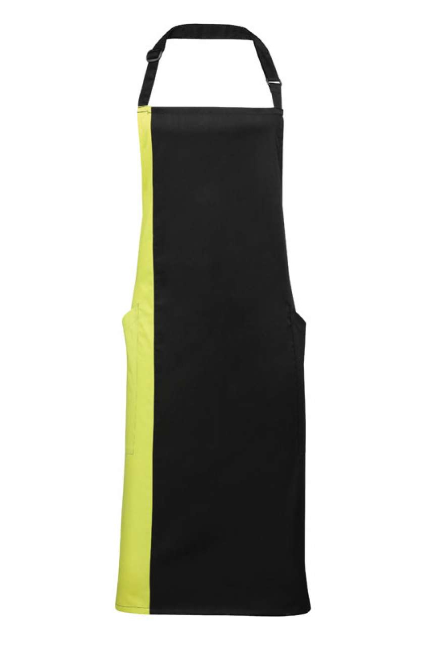 'COLOURS COLLECTION’ CONTRAST BIB APRON