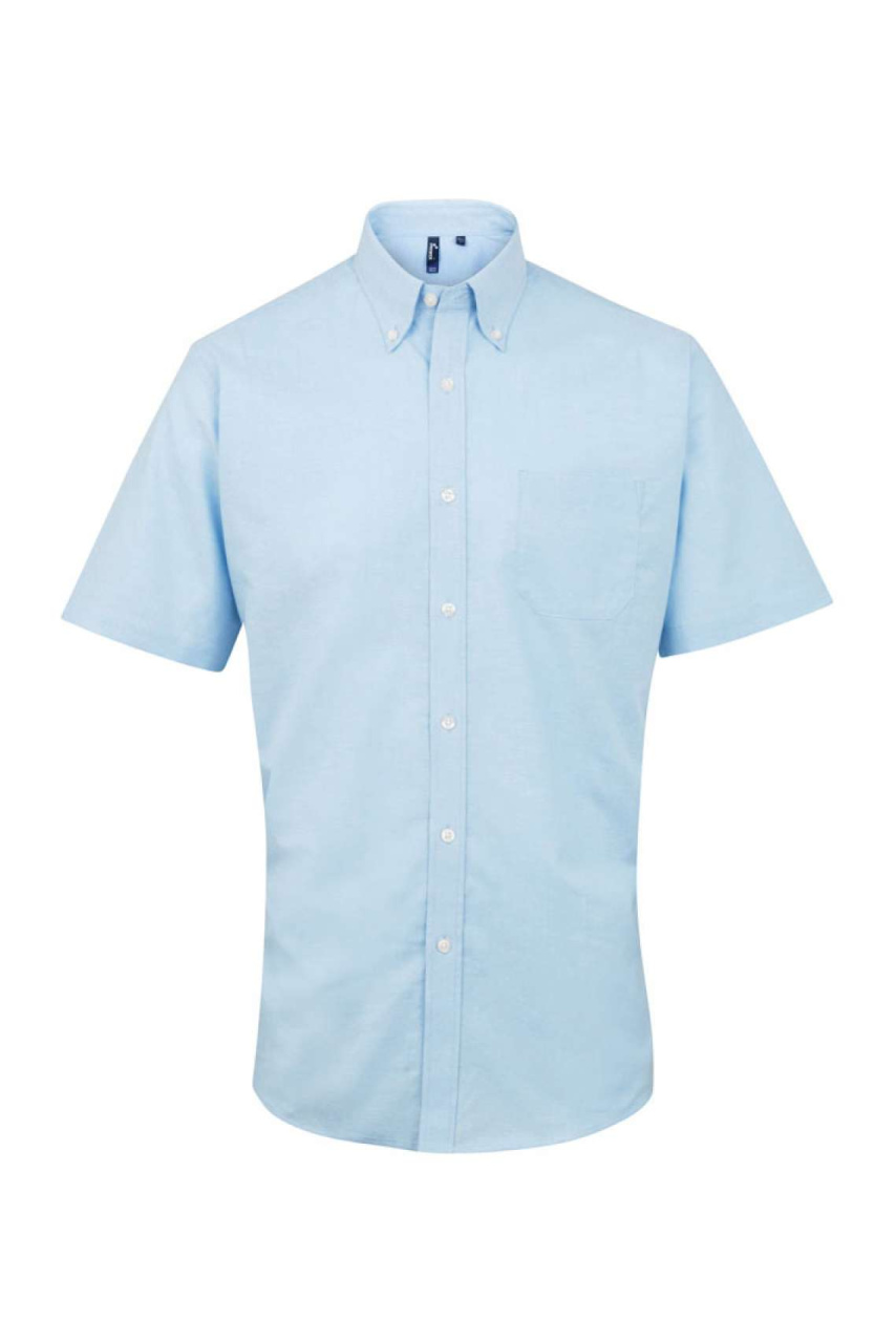 MEN’S SHORT SLEEVE SIGNATURE OXFORD SHIRT