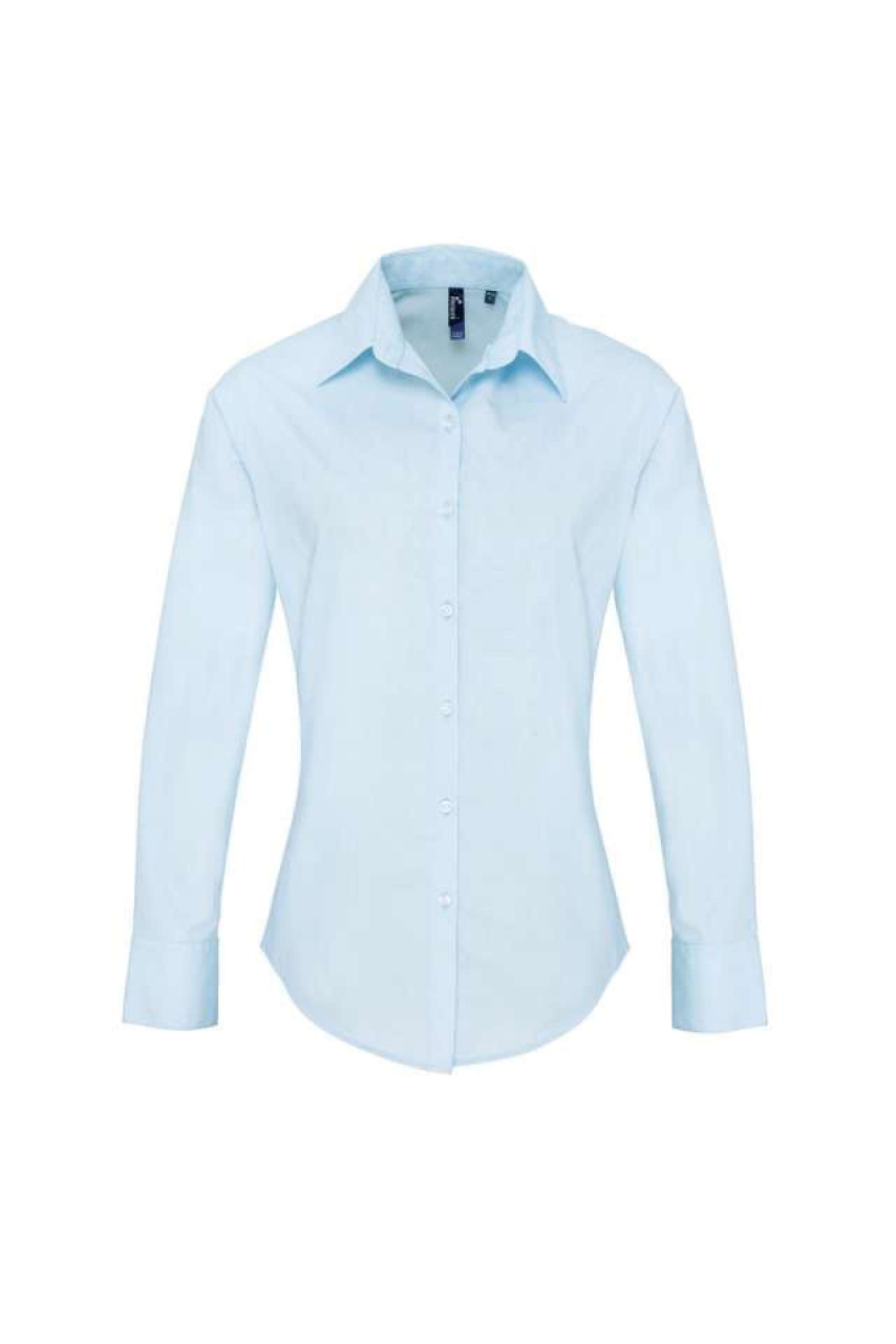 WOMEN'S POPLIN SUPREME LONG SLEEVE SHIRT