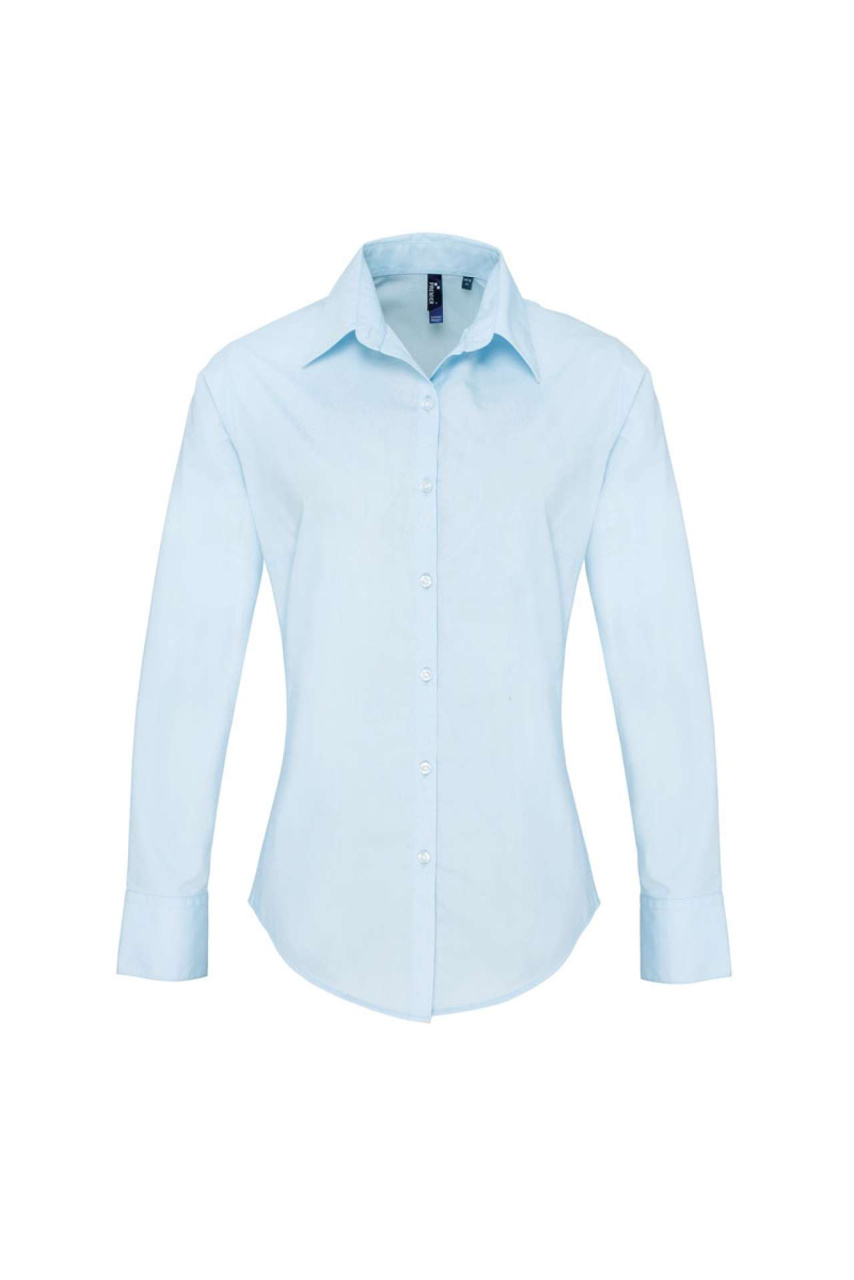 WOMEN'S POPLIN SUPREME LONG SLEEVE SHIRT