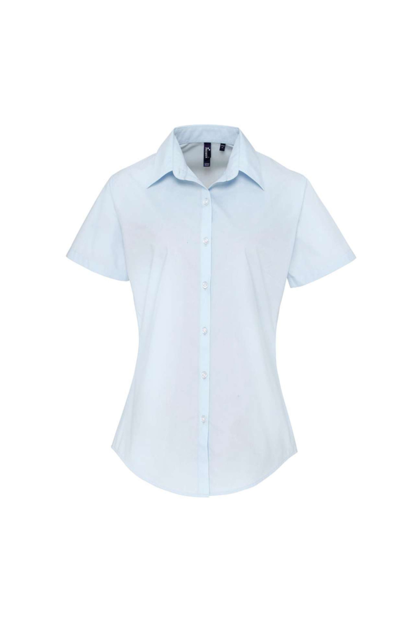 WOMEN'S POPLIN SUPREME SHORT SLEEVE SHIRT