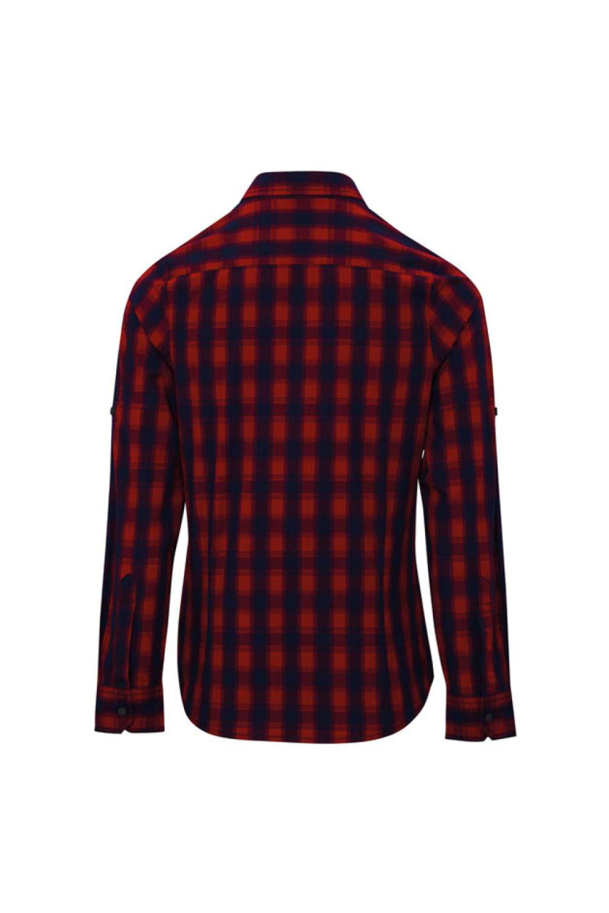 'MULLIGAN' CHECK - WOMEN'S LONG SLEEVE COTTON SHIRT
