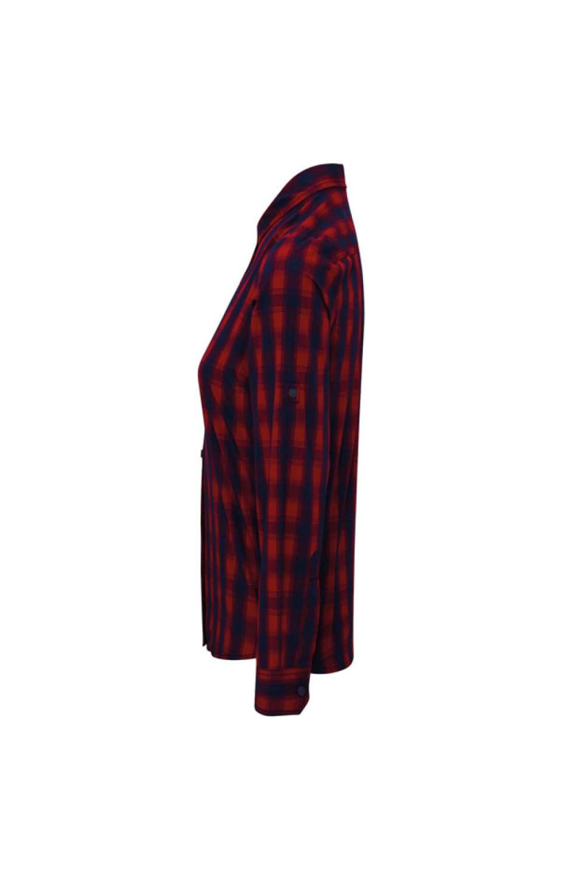 'MULLIGAN' CHECK - WOMEN'S LONG SLEEVE COTTON SHIRT