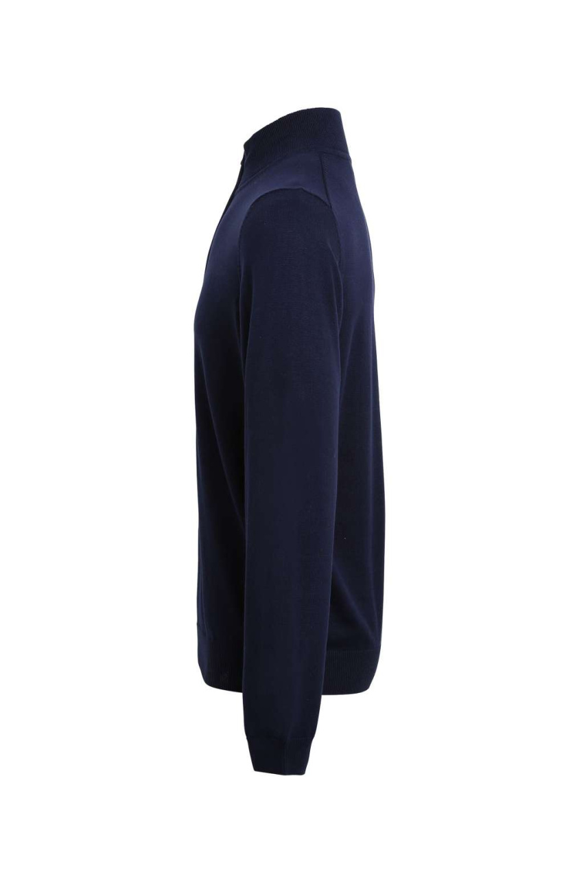 MEN'S QUARTER-ZIP KNITTED SWEATER