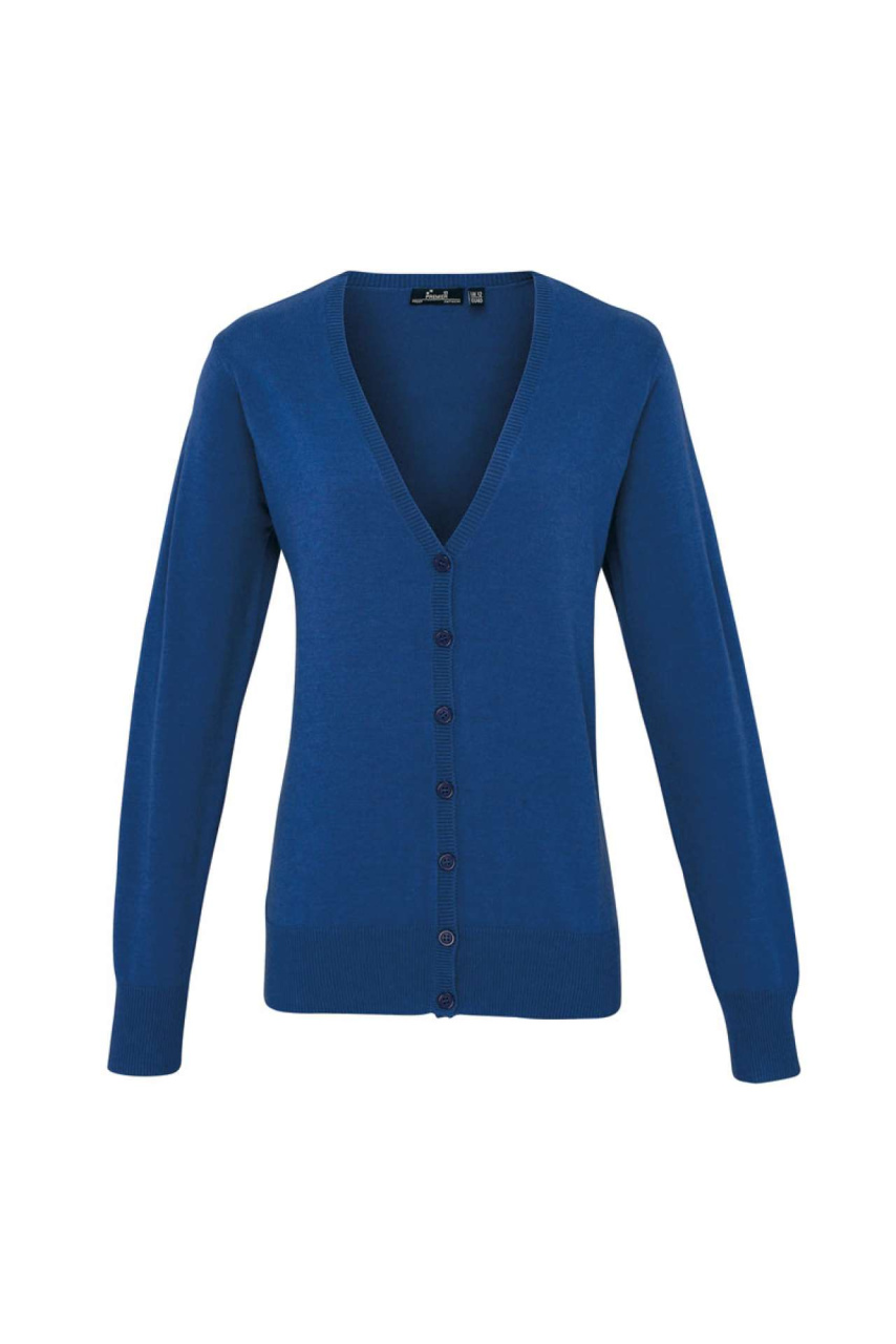 WOMEN'S BUTTON-THROUGH KNITTED CARDIGAN