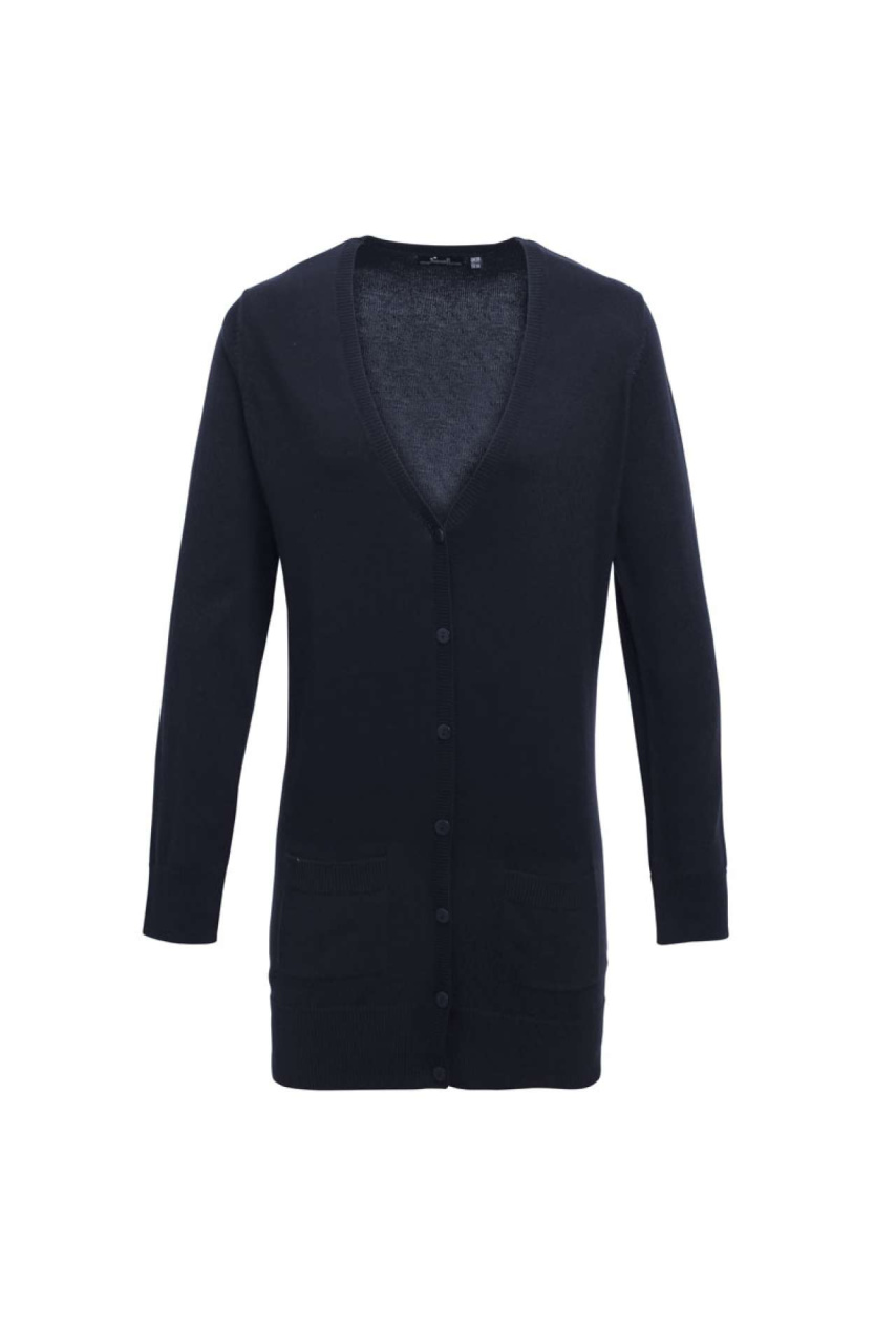 WOMEN'S LONG LENGTH KNITTED CARDIGAN