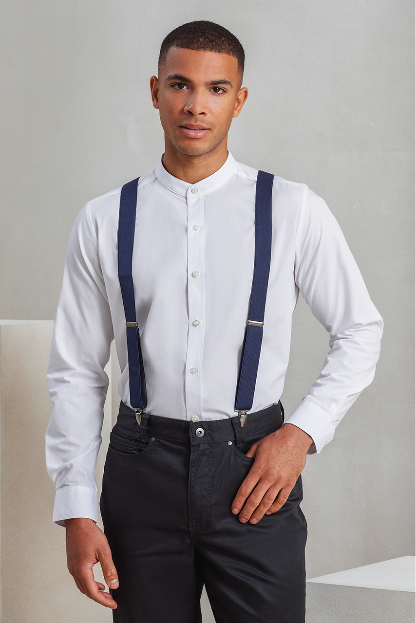 CLIP-ON TROUSER BRACES/SUSPENDERS