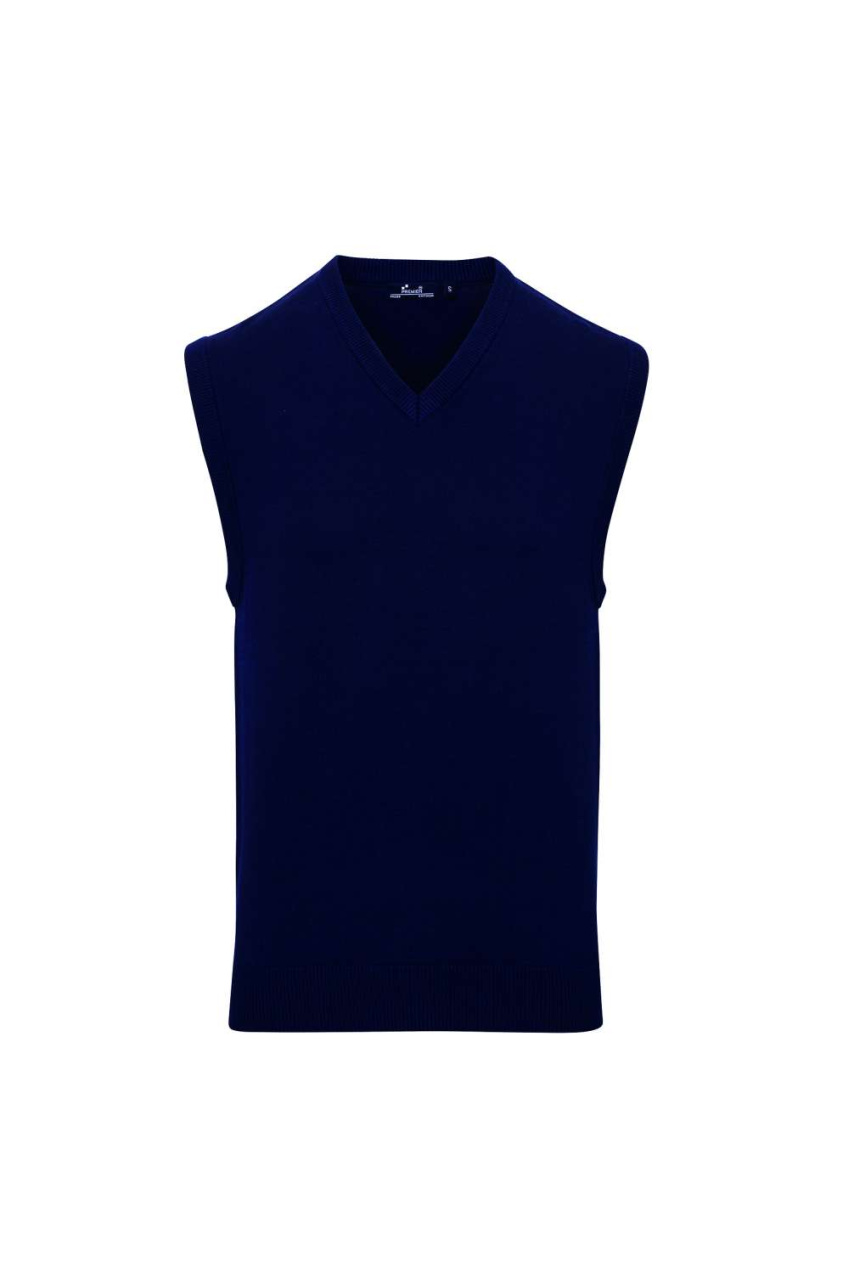 MEN'S V-NECK SLEEVELESS SWEATER