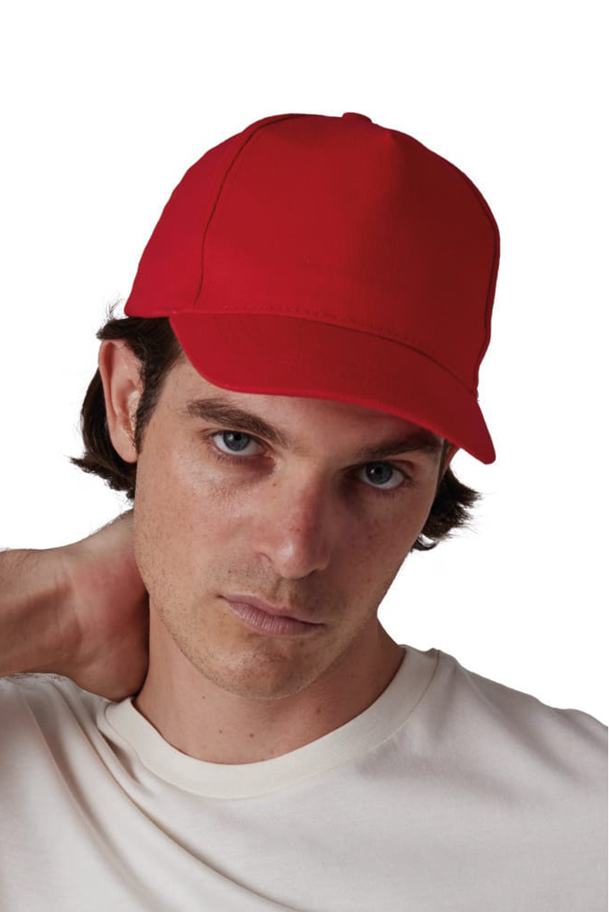 HEAVY COTTON CAP - 5 PANELS