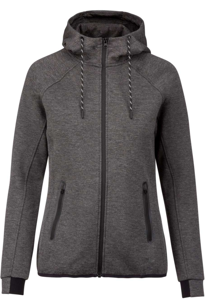 LADIES’ HOODED SWEATSHIRT