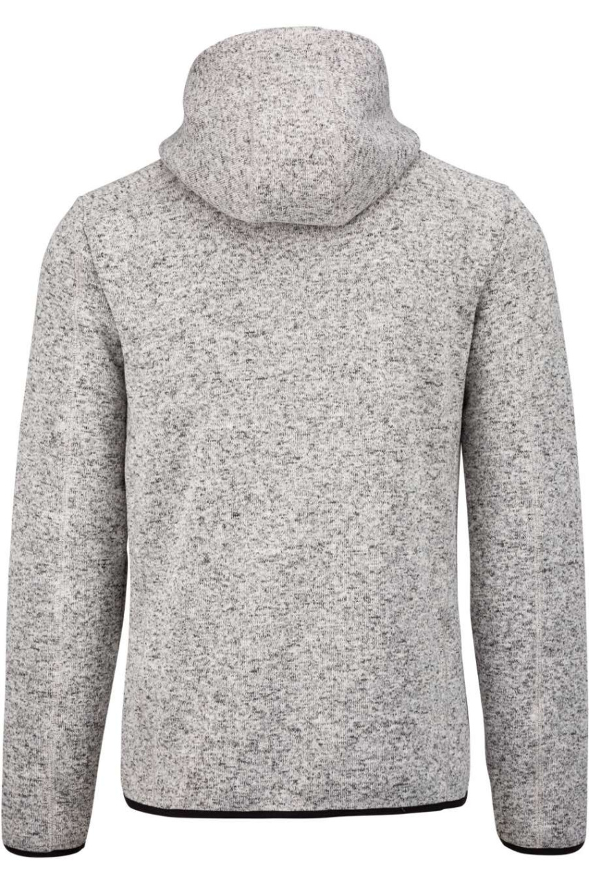 MEN'S HEATHER HOODED JACKET