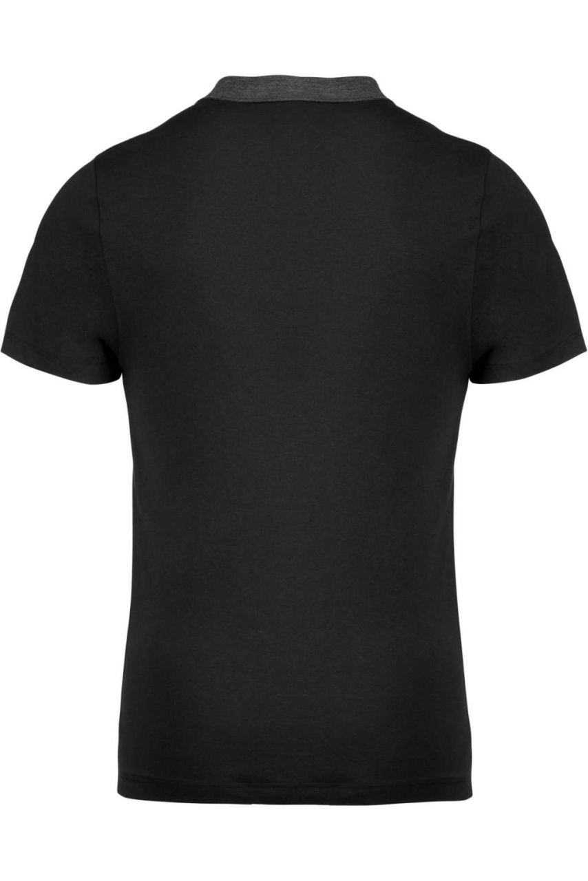 MEN'S TWO-TONE JERSEY POLO SHIRT