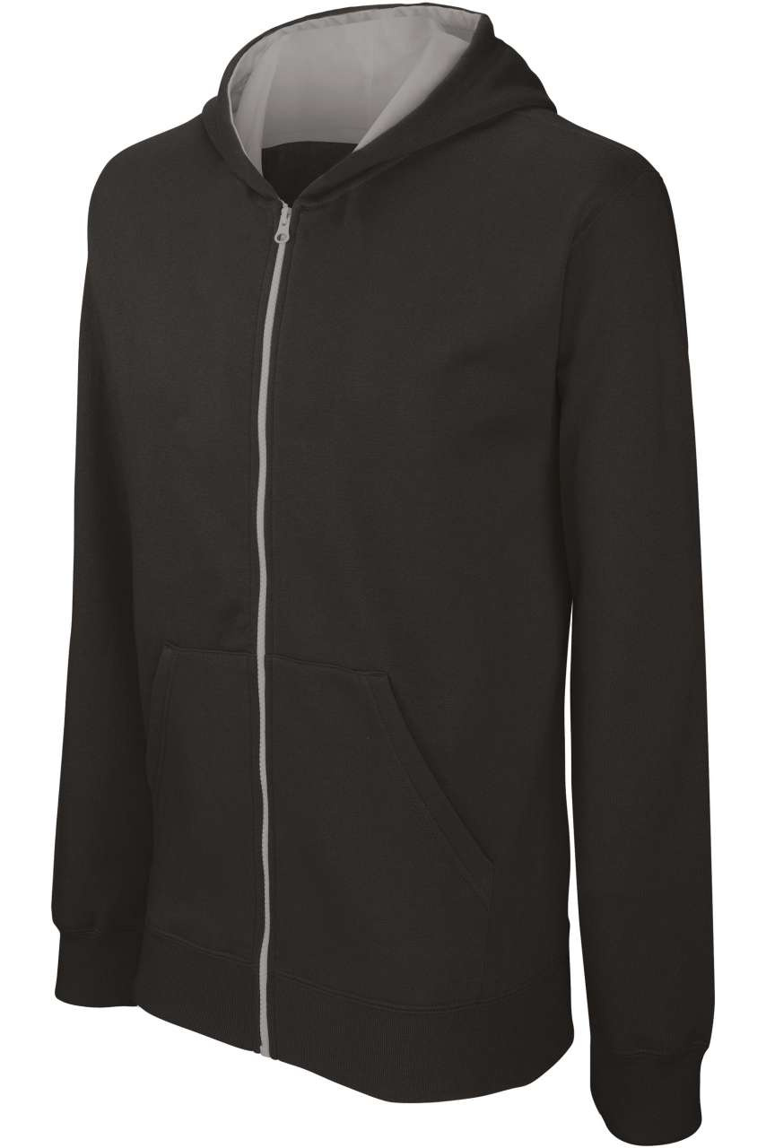 KIDS' FULL ZIP HOODED SWEATSHIRT