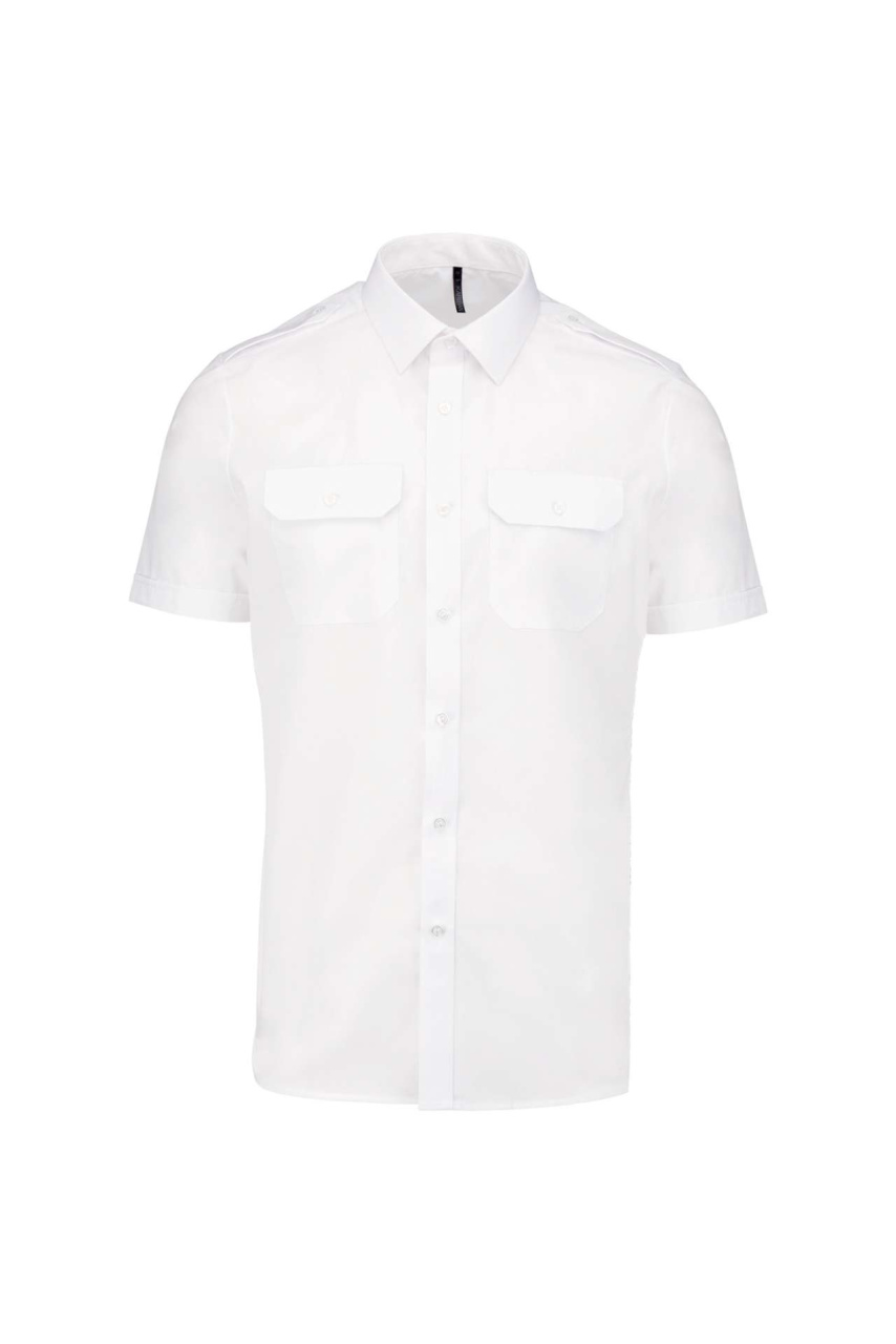 MEN'S SHORT-SLEEVED PILOT SHIRT
