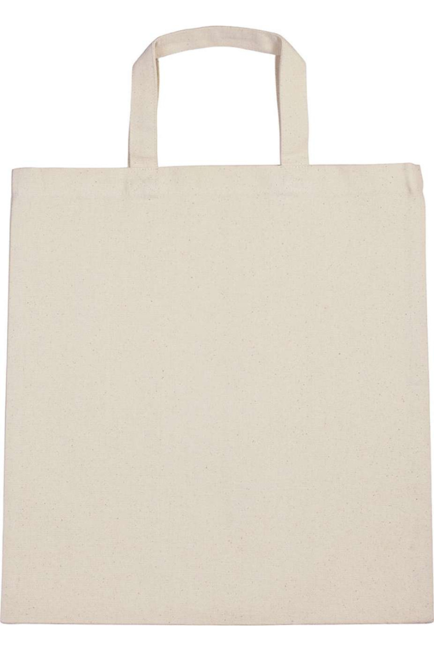 COTTON CANVAS SHOPPER BAG