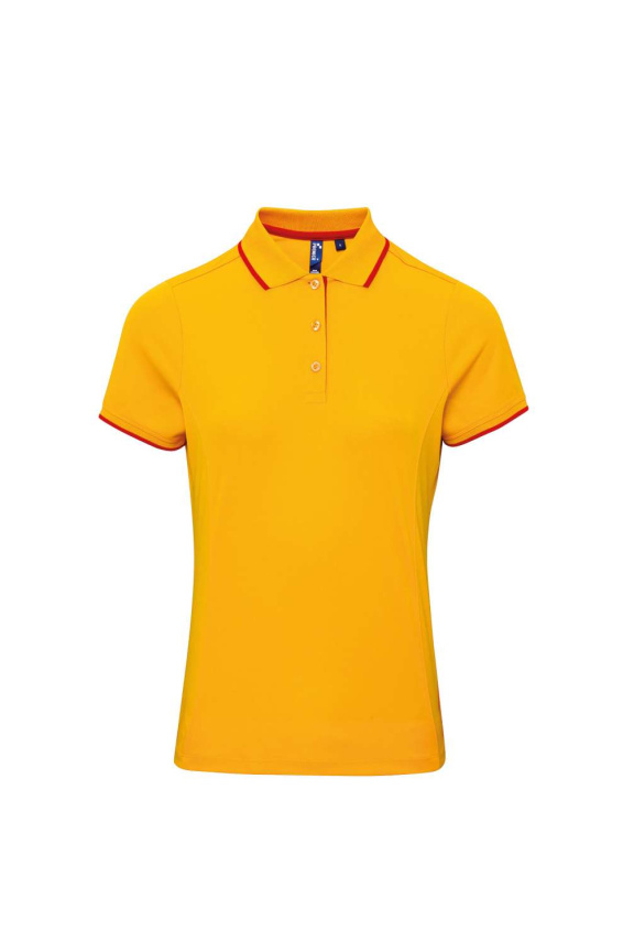 LADIES’ CONTRAST COOLCHECKER® POLO