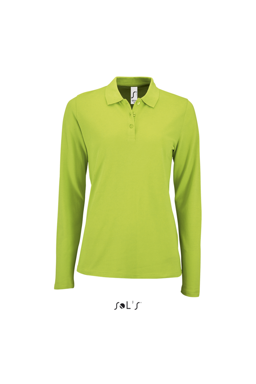 SOL'S PERFECT LSL WOMEN - LONG-SLEEVE PIQUÉ POLO SHIRT