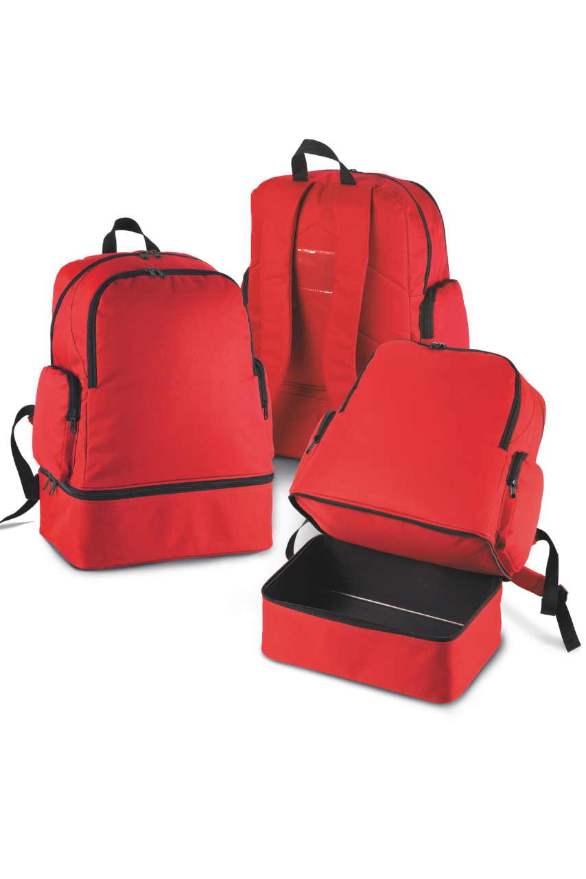 TEAM SPORTS BACKPACK WITH RIGID BOTTOM