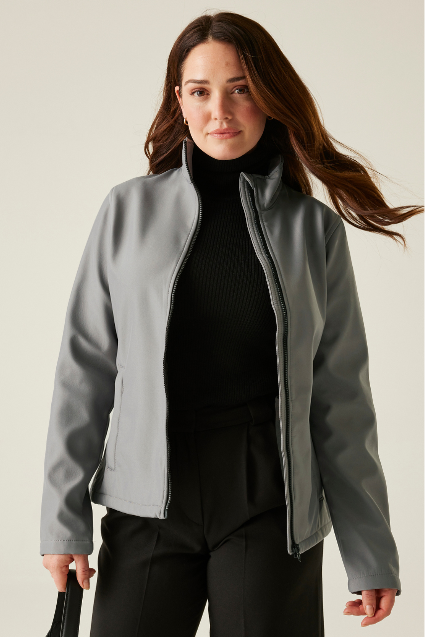 ABLAZE WOMEN'S PRINTABLE SOFTSHELL