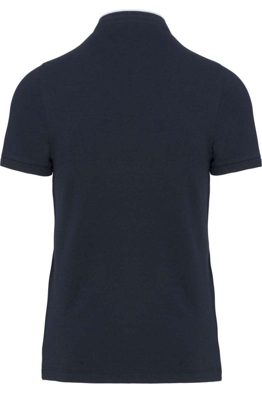 MEN'S SHORT SLEEVE POLO SHIRT WITH MANDARIN COLLAR