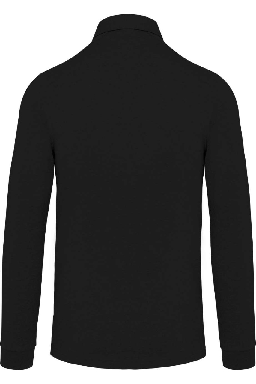 MEN'S LONG SLEEVED JERSEY POLO SHIRT