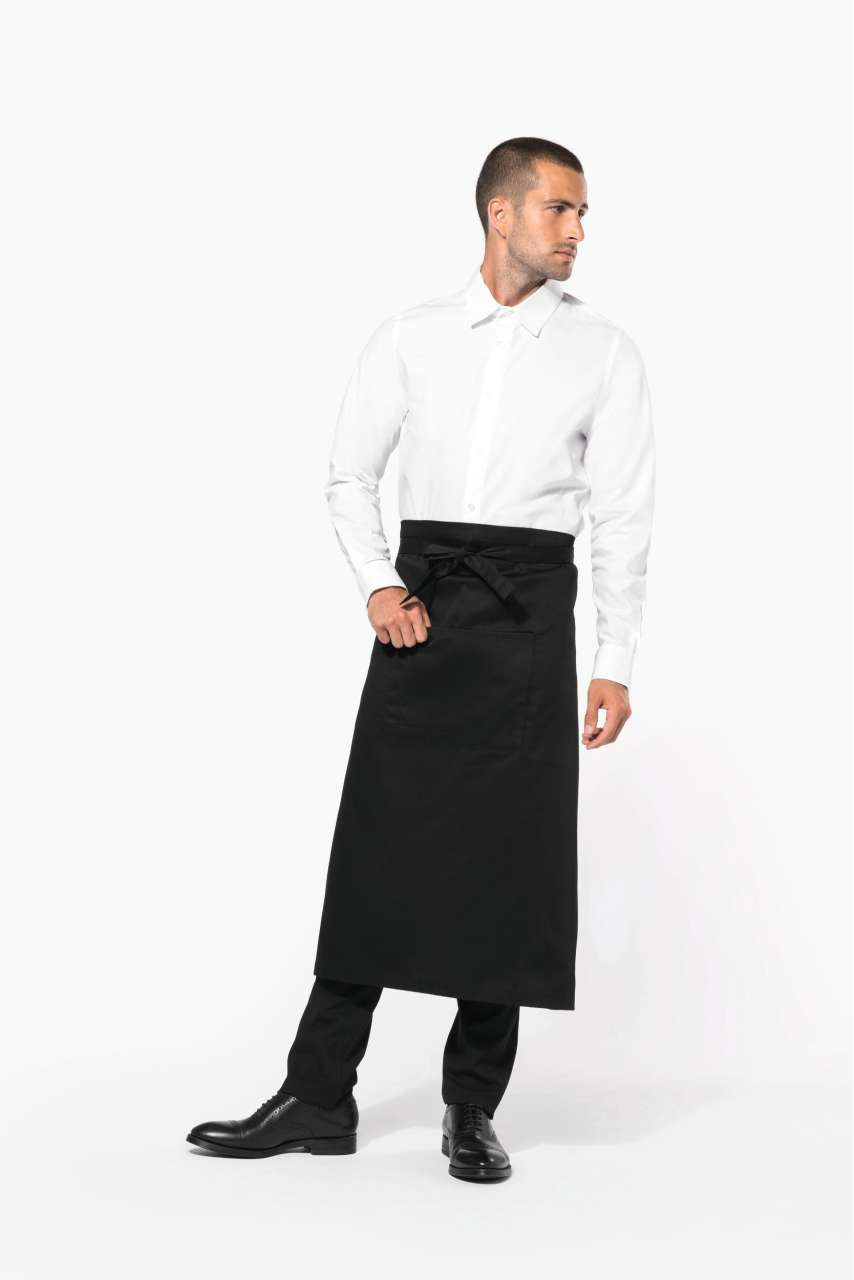 POLYCOTTON EXTRA-LONG APRON