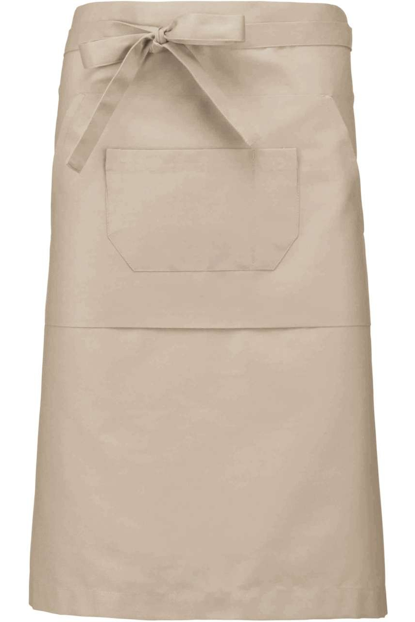 POLYCOTTON LONG APRON