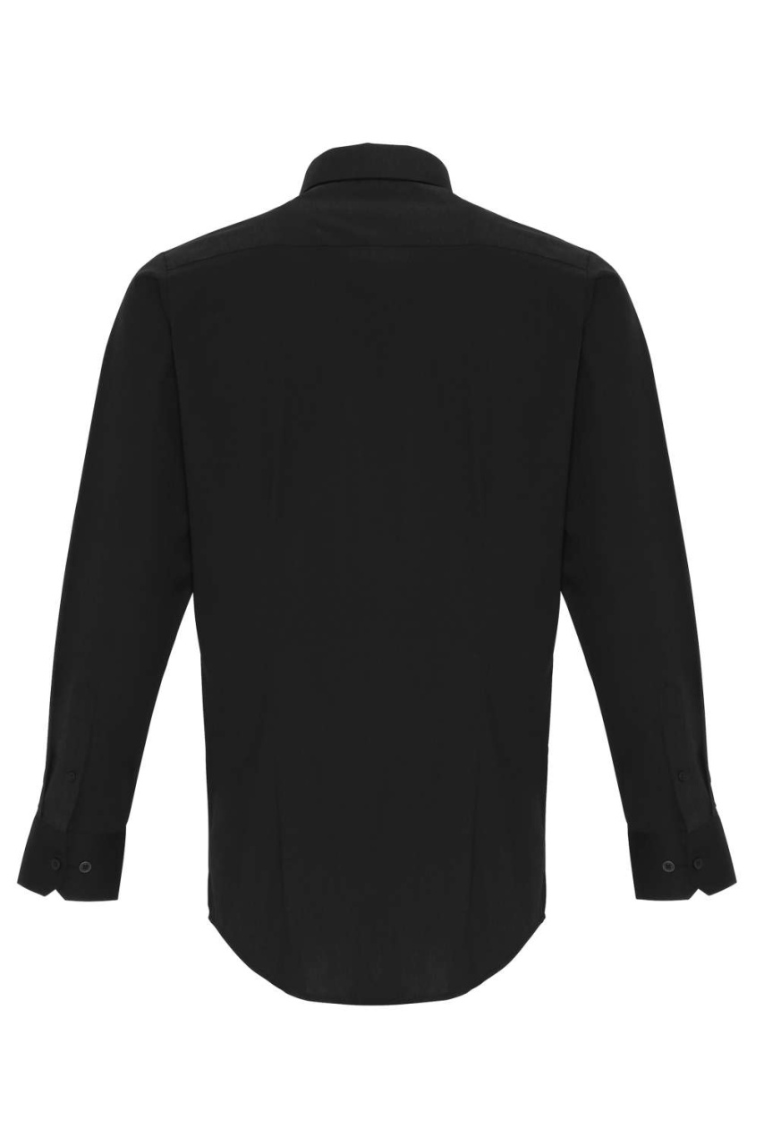 MEN'S STRETCH-FIT COTTON POPLIN LONG SLEEVE SHIRT
