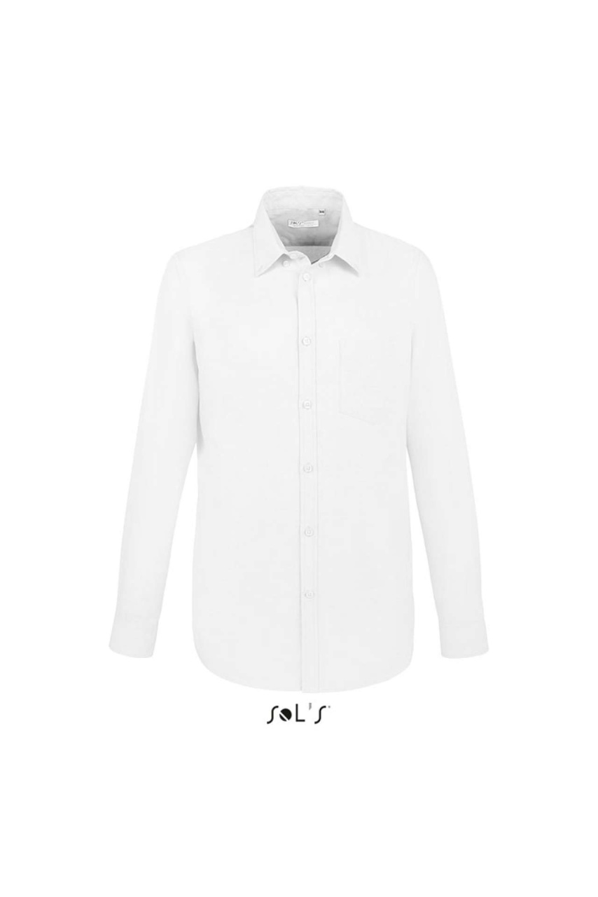 SOL'S BOSTON FIT - LONG SLEEVE OXFORD MEN'S SHIRT
