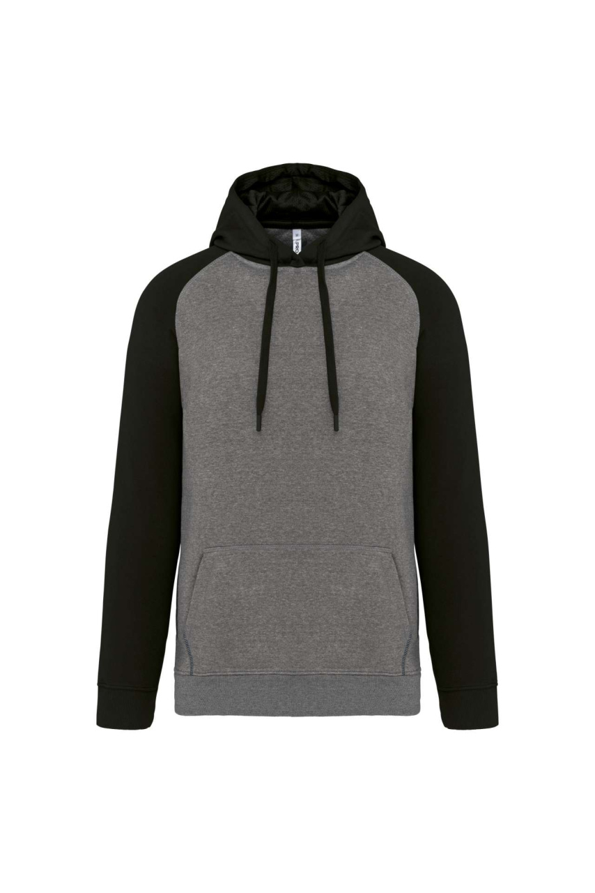 ADULT TWO-TONE HOODED SWEATSHIRT