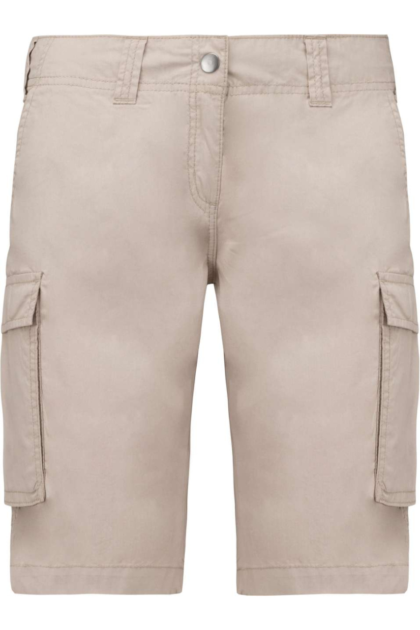 LADIES' LIGHTWEIGHT MULTIPOCKET BERMUDA SHORTS