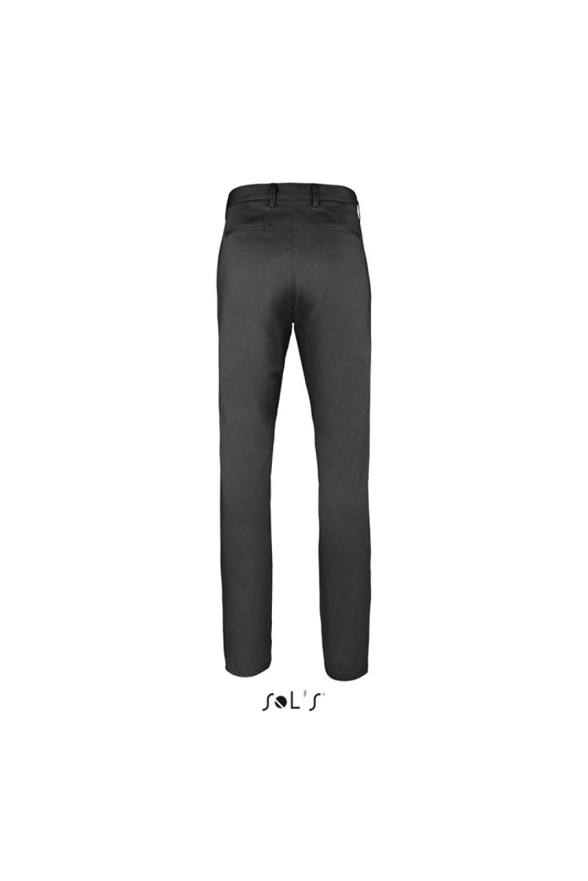 SOL'S JARED MEN - SATIN STRETCH TROUSERS