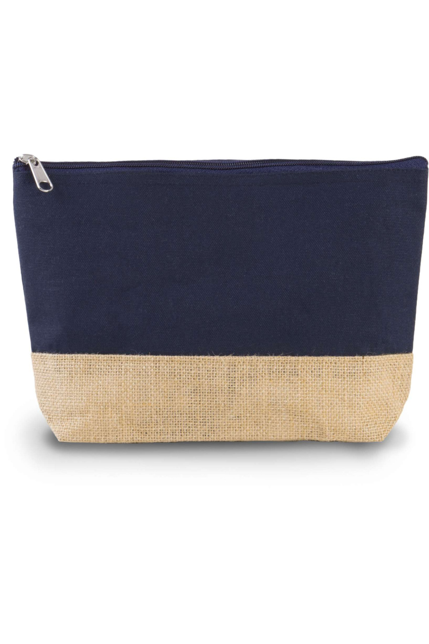 CANVAS & JUTE POUCH