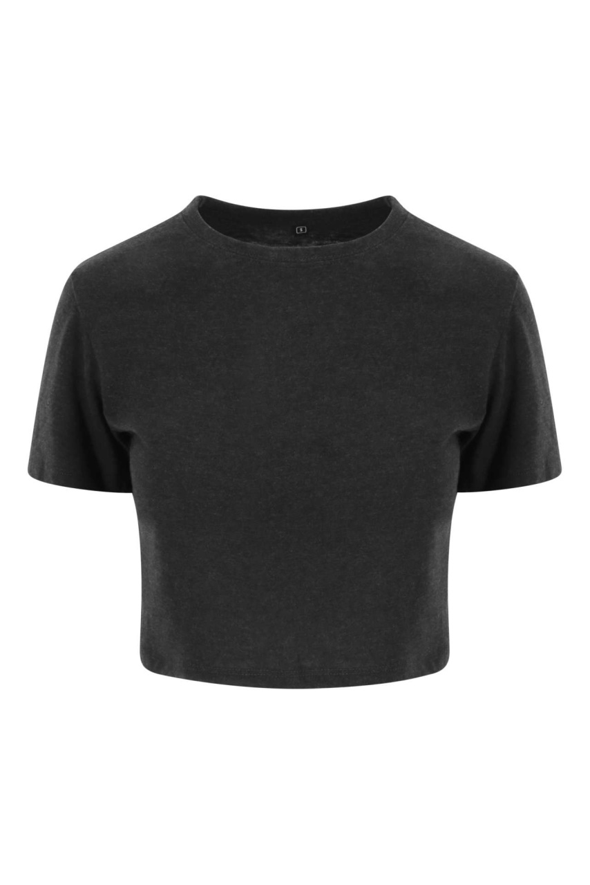 WOMEN'S TRI-BLEND CROPPED T