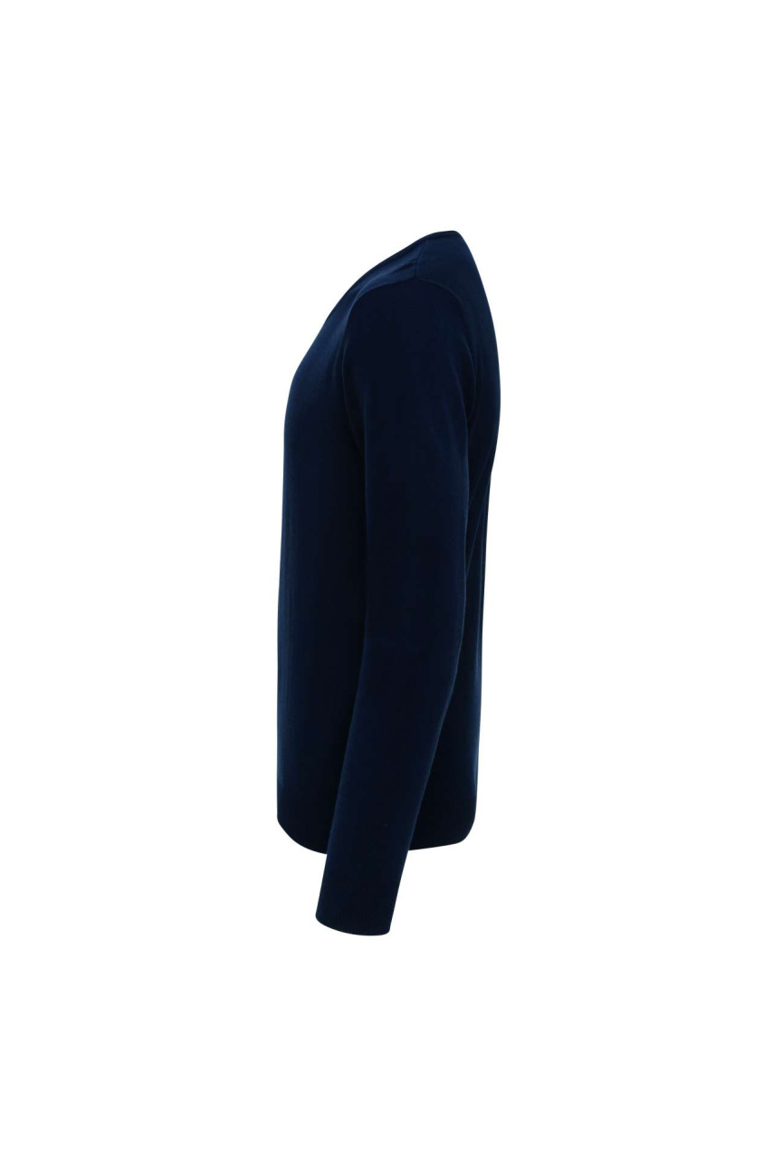 'ESSENTIAL' ACRYLIC MEN'S V-NECK SWEATER