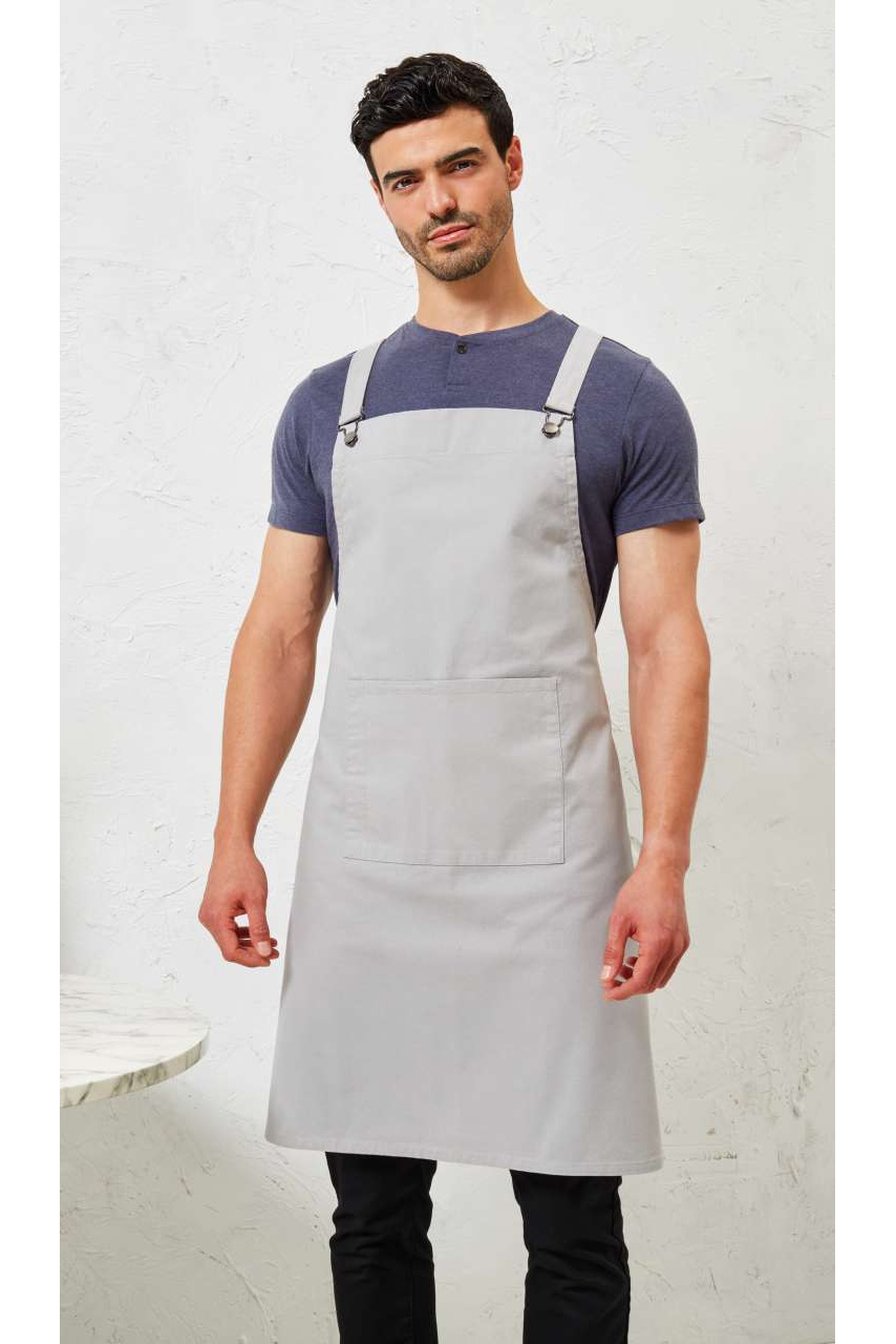 CROSS BACK ’BARISTA’ BIB APRON