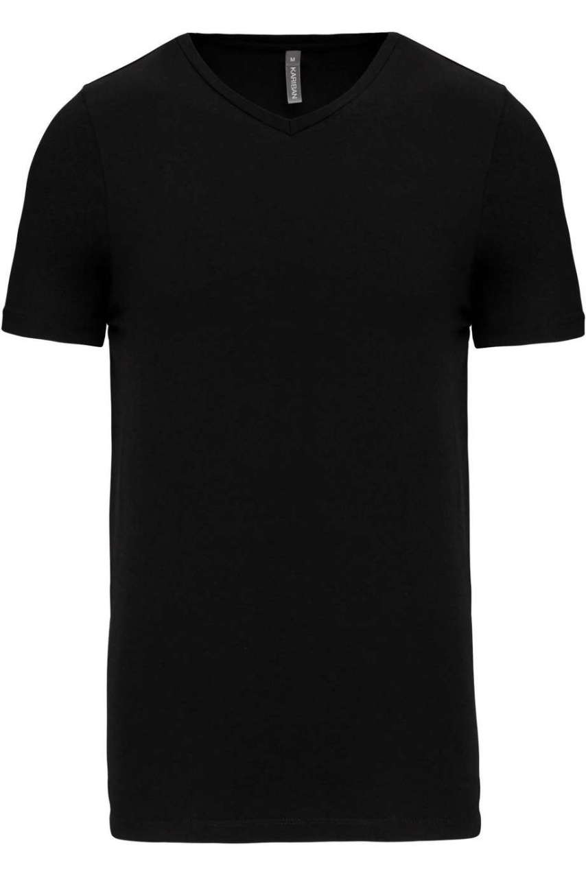 MEN'S SHORT-SLEEVED V-NECK T-SHIRT