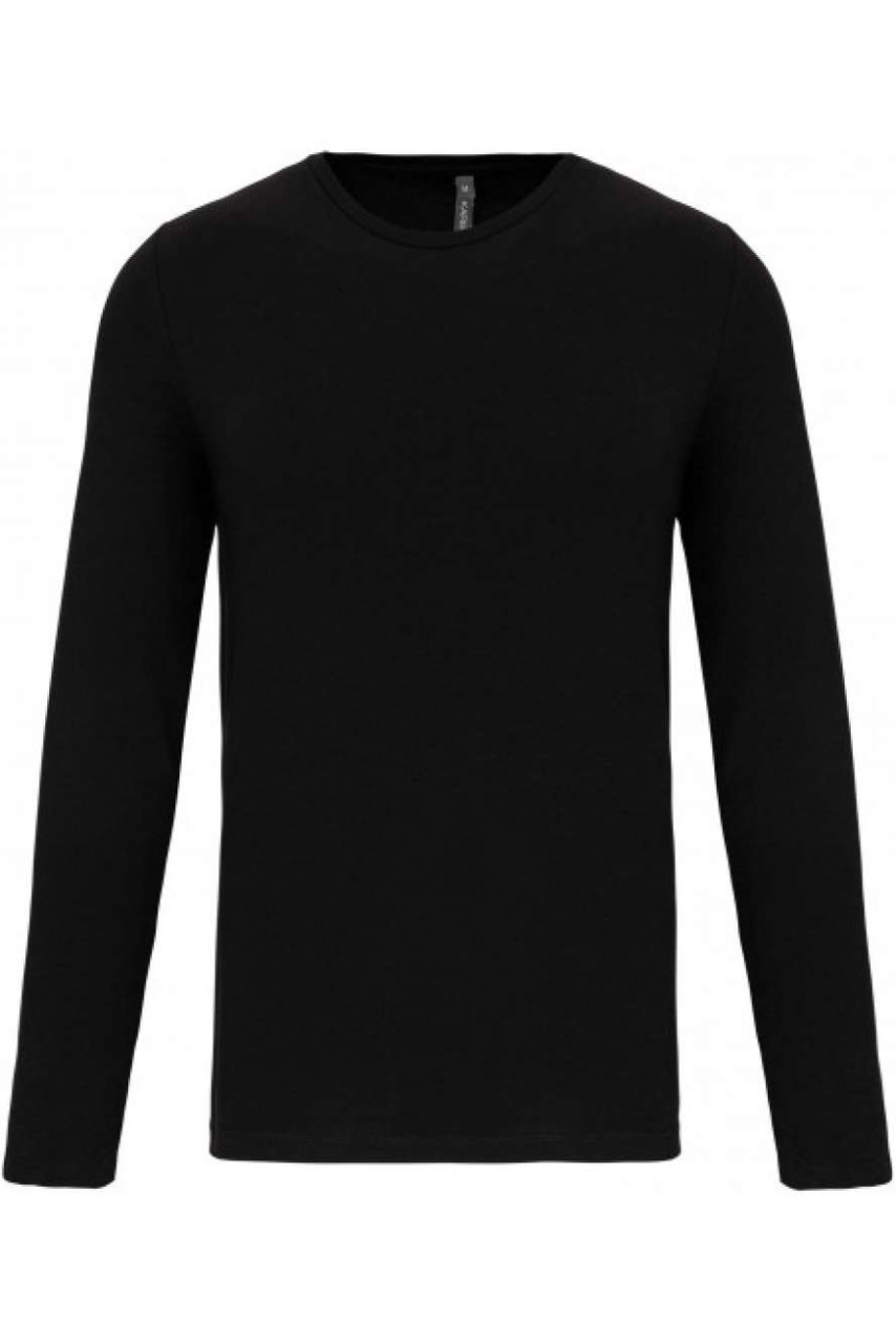 MEN'S LONG-SLEEVED CREW NECK T-SHIRT