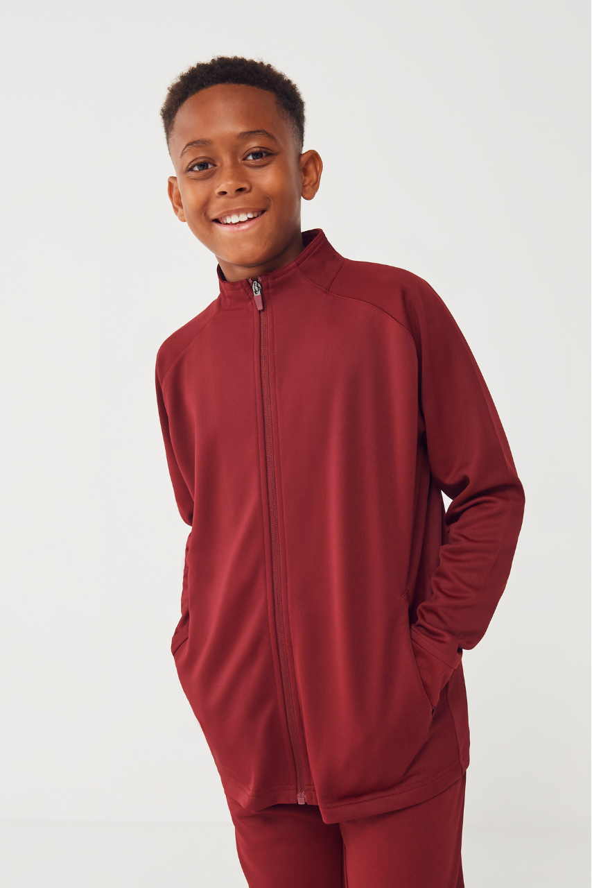 KIDS' KNITTED TRACKSUIT TOP