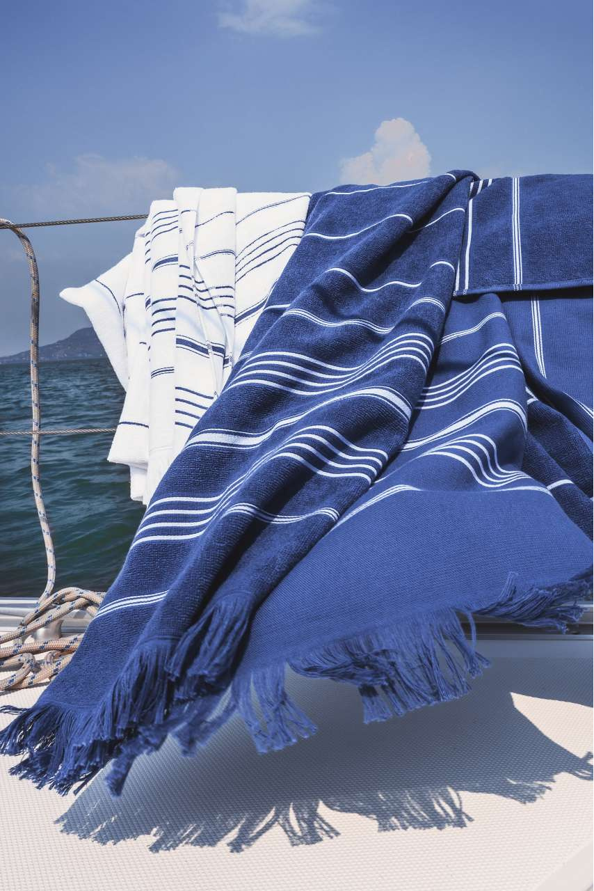OLIMA STRIPED BEACH&SPA PESHTEMAL TOWEL
