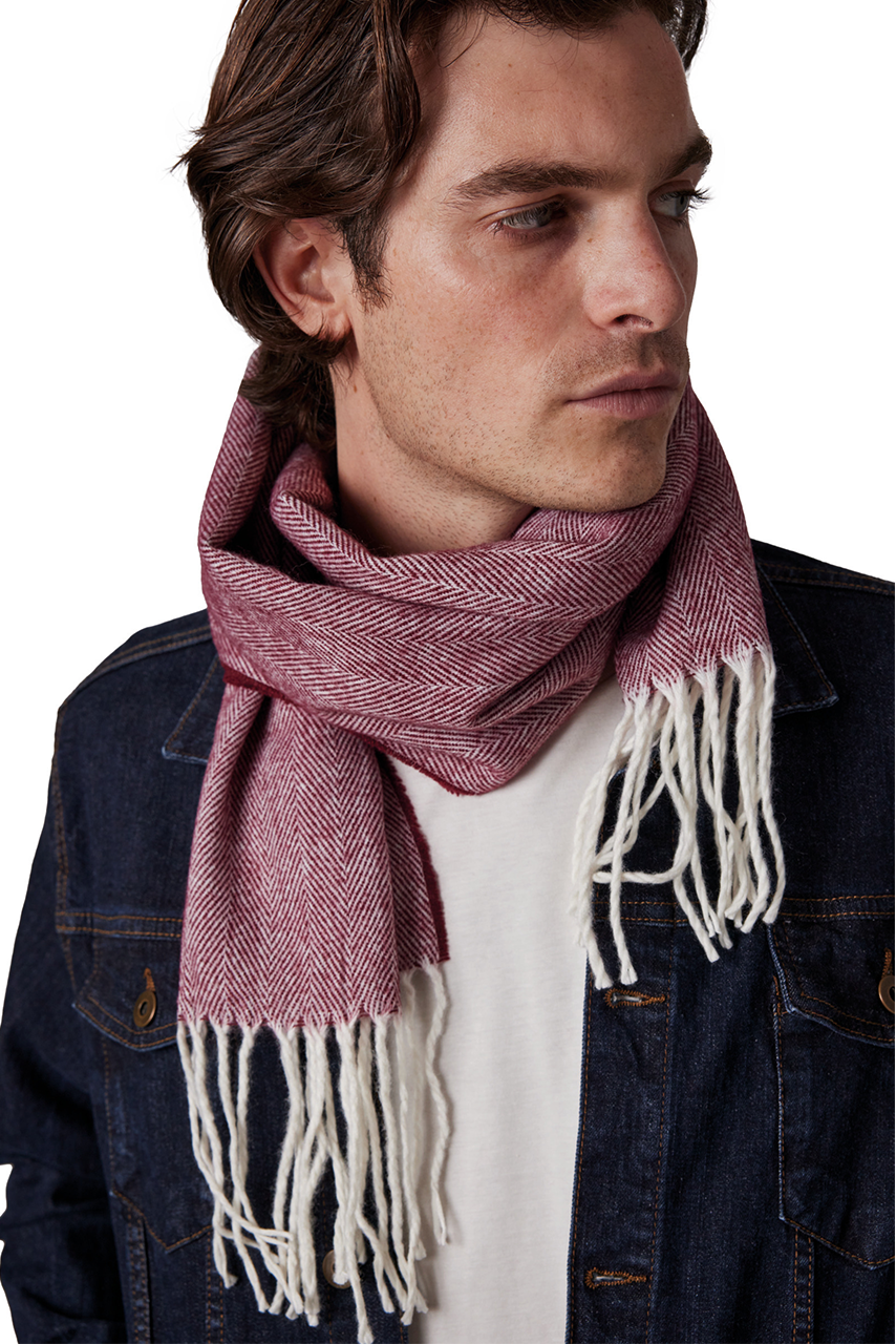 FRINGED SCARF