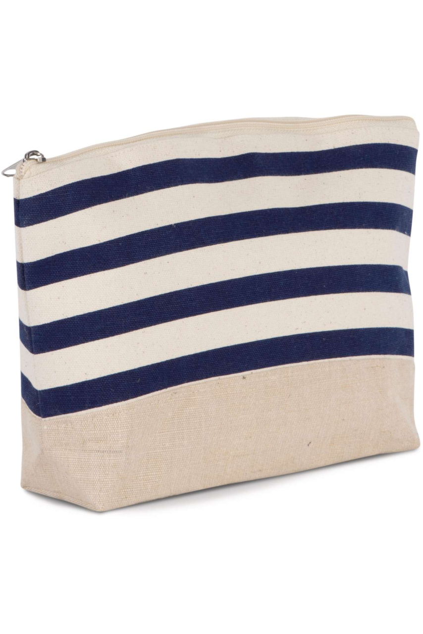 NAUTICAL PRINT ACCESSORIES POUCH
