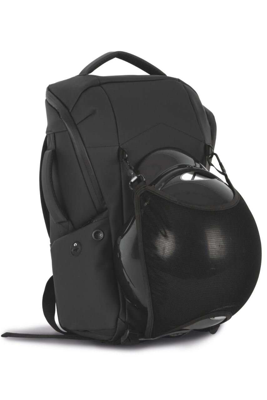 WATERPROOF ANTI-THEFT BAG WITH HELMET HOLDER