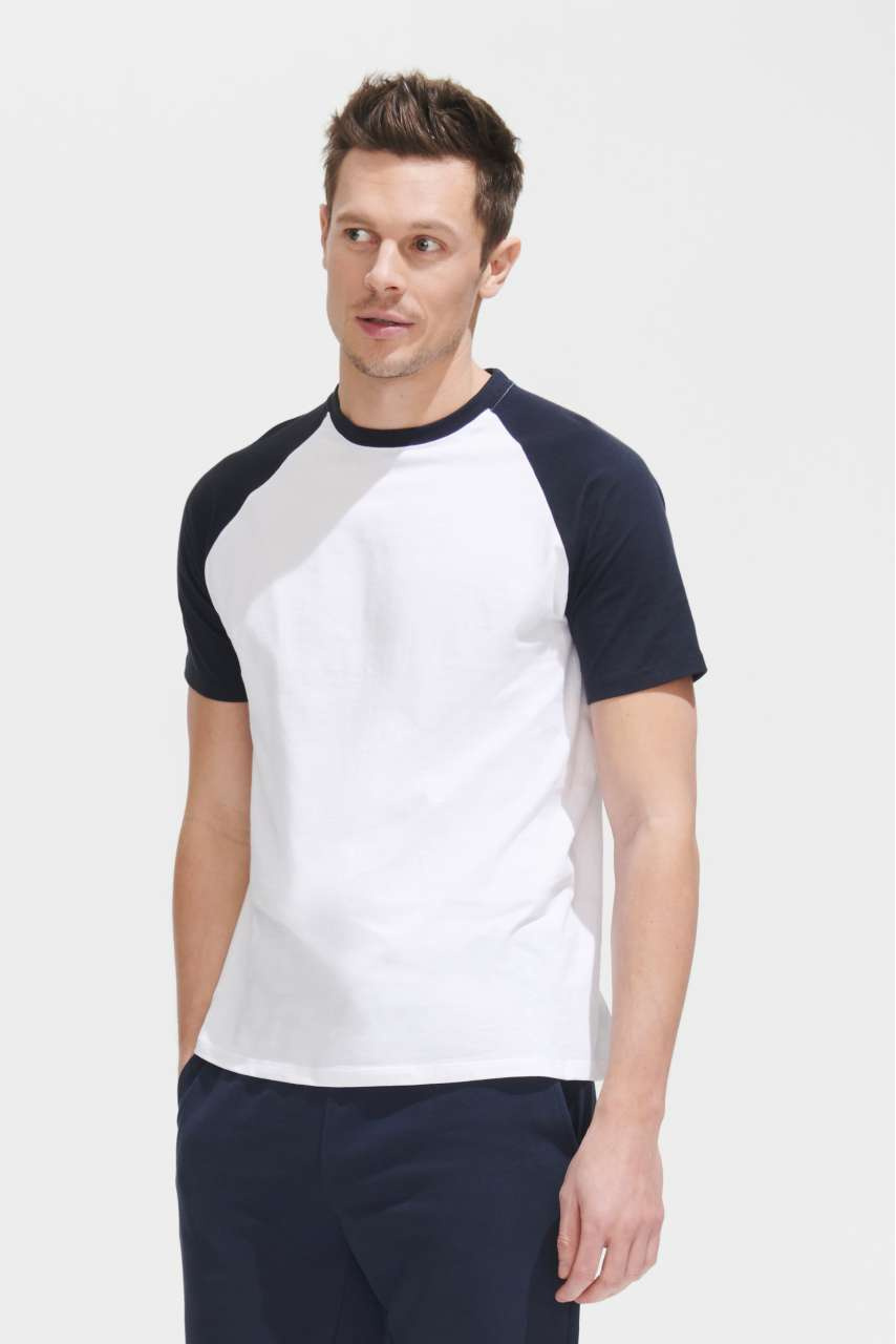 SOL'S FUNKY - MEN'S 2-COLOUR RAGLAN SLEEVES T-SHIRT