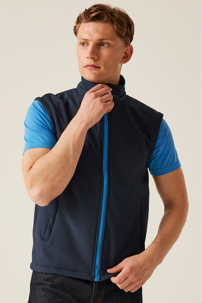 ABLAZE PRINTABLE SOFTSHELL BODYWARMER