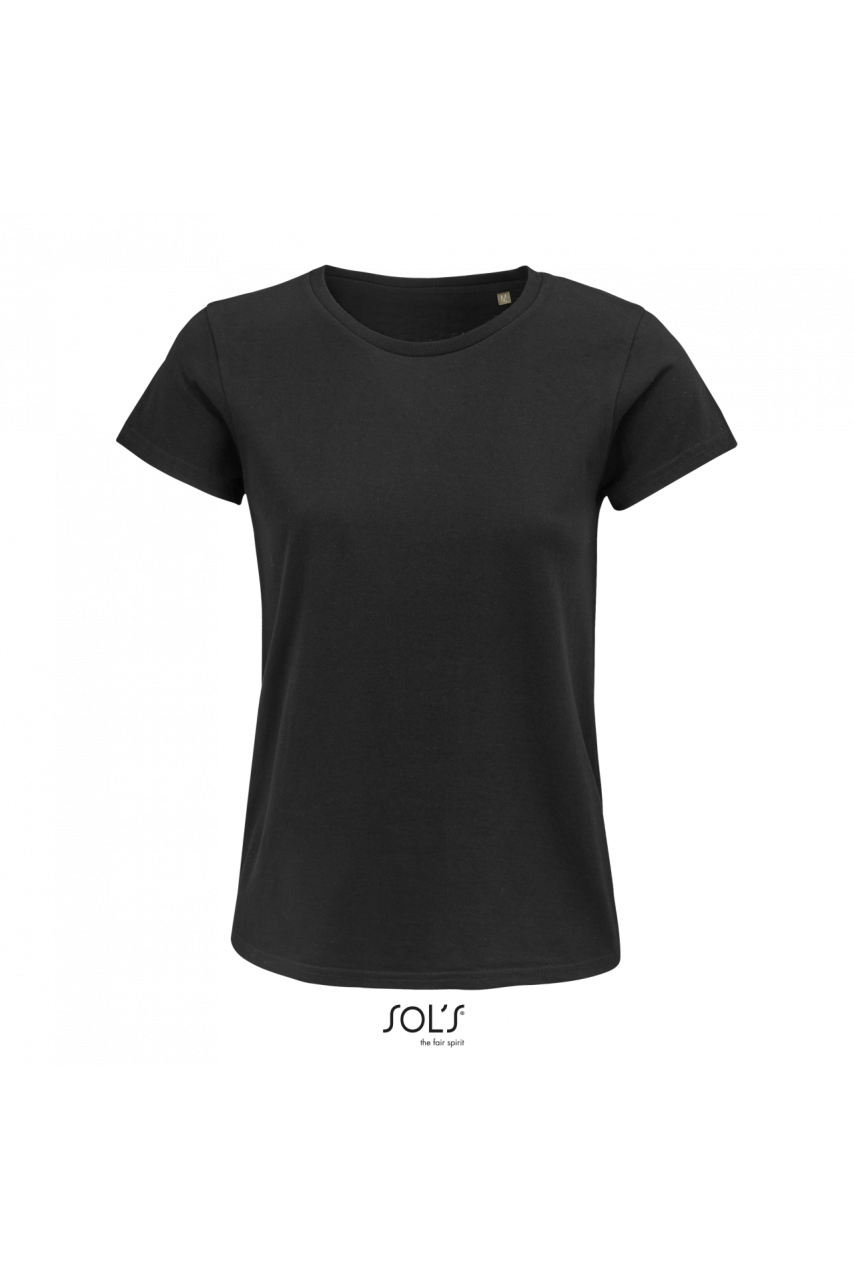 SOL'S CRUSADER WOMEN - ROUND-NECK FITTED JERSEY T-SHIRT