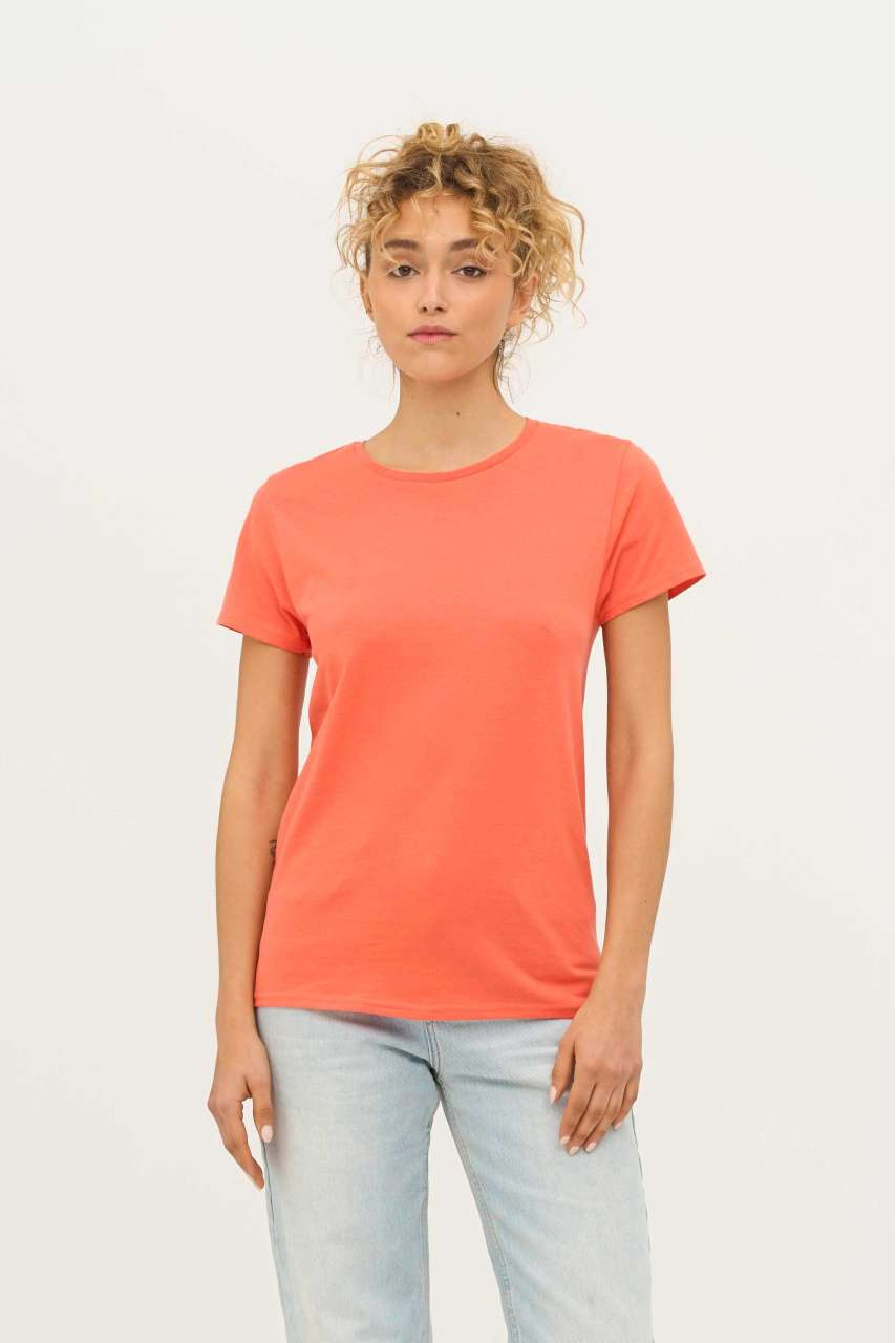 SOL'S CRUSADER WOMEN - ROUND-NECK FITTED JERSEY T-SHIRT