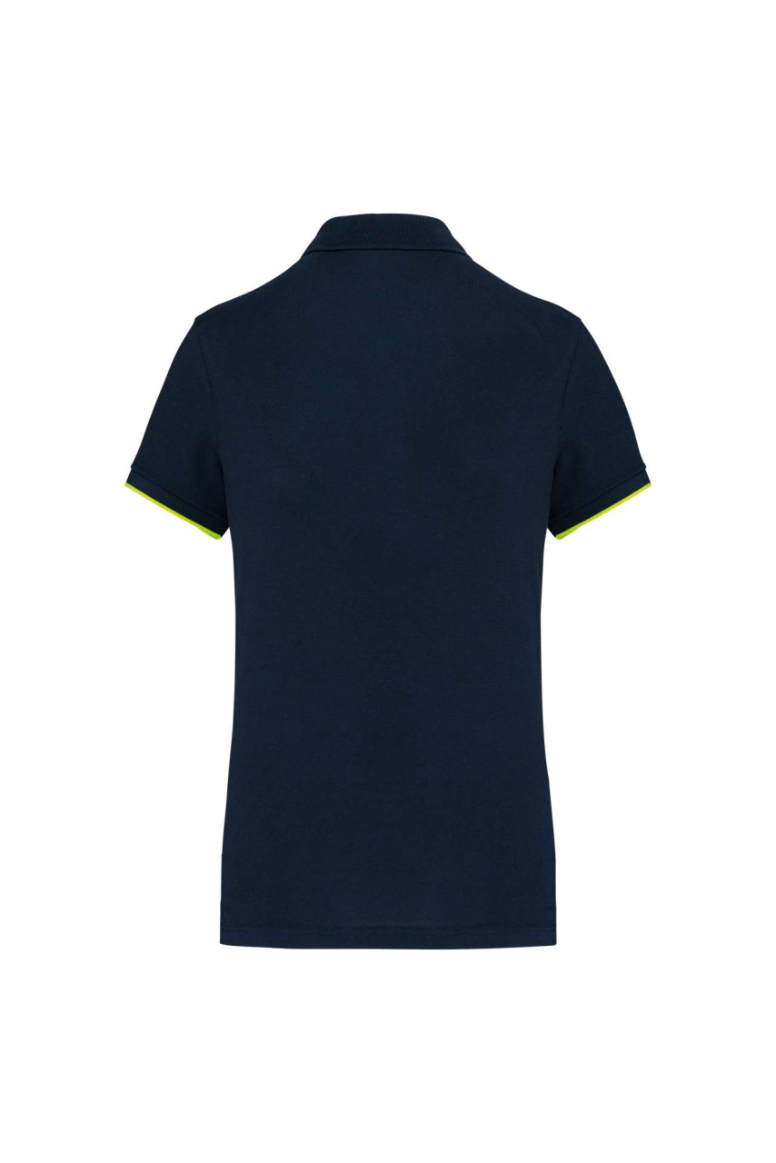 LADIES' SHORT-SLEEVED CONTRASTING DAYTODAY POLO SHIRT